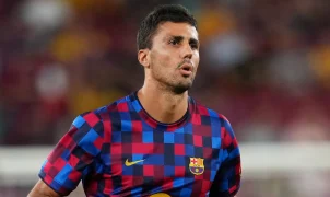 Rodri fica no banco e deve estrear pelo Barcelona contra o Athletic Club