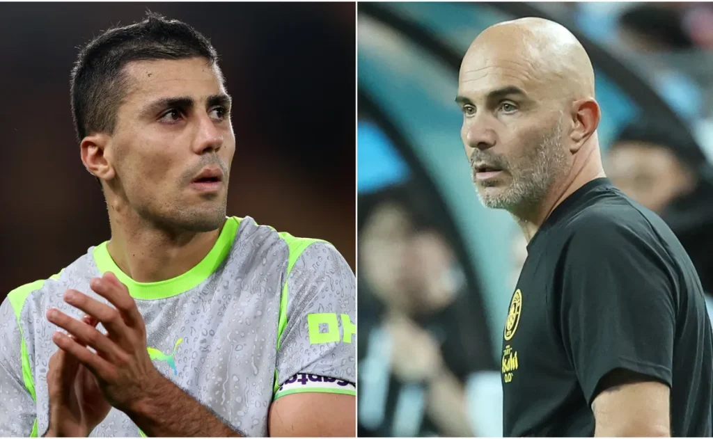Rodri aguarda acordo entre Barcelona e City, e Maresca afirma que volante se apresenta ao clube inglês