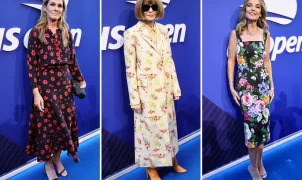 US Open: Anna Wintour e Savannah Guthrie brilham em noite de exibição de Federer em Nova York