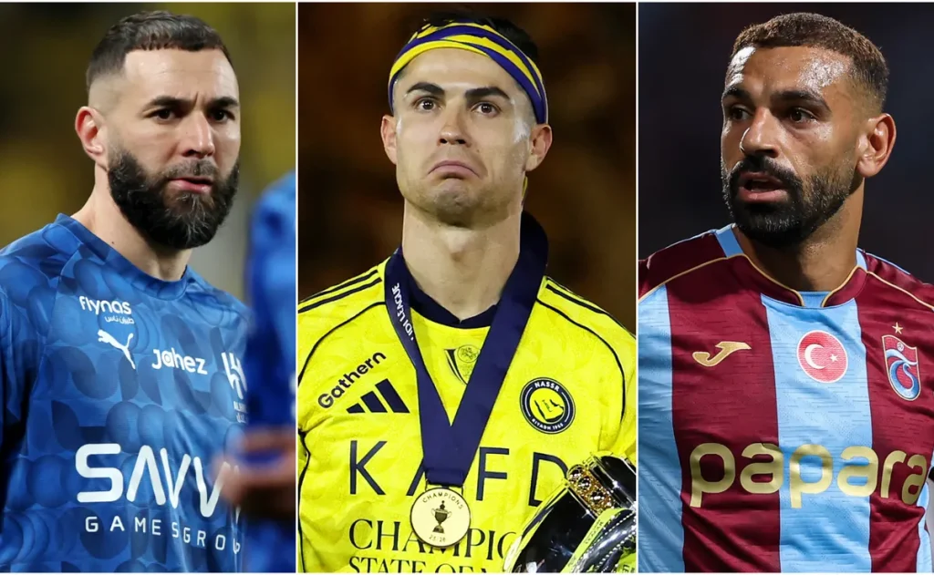 Benzema na mira do Trabzonspor: possível parceria com Salah muda cenário da rivalidade com Cristiano Ronaldo na Arábia Saudita