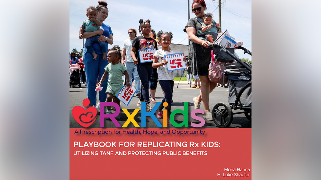 Rx Kids playbook outlining how communities can replicate Michigan