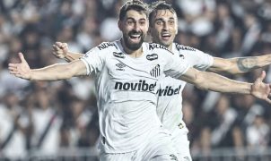 Santos vence o Vasco por 3 a 0 no Rio e deixa a zona de rebaixamento do Brasileirão