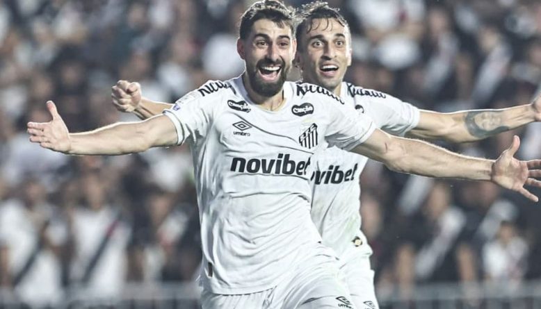 Santos vence o Vasco por 3 a 0 no Rio e deixa a zona de rebaixamento do Brasileirão