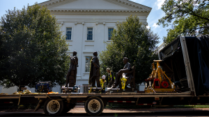 Hunter Holmes McGuire statue removed from Virginia capitol grounds