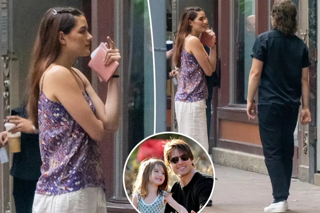 Suri Cruise é vista pela primeira vez após abandonar sobrenome do pai, Tom Cruise