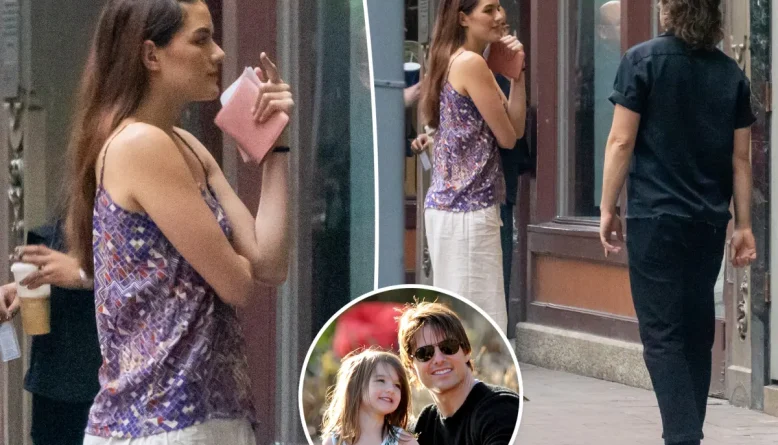 Suri Cruise é vista pela primeira vez após abandonar sobrenome do pai, Tom Cruise
