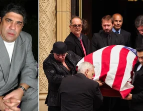 Vincent Pastore laid to rest, and Steven Van Zandt serves as pallbearer