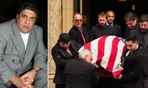 Vincent Pastore laid to rest, and Steven Van Zandt serves as pallbearer