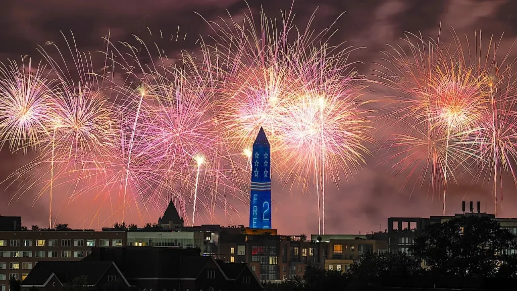 Fogos de artifício do Freedom 250 em Washington batem recorde mundial com mais de 840 mil artefatos
