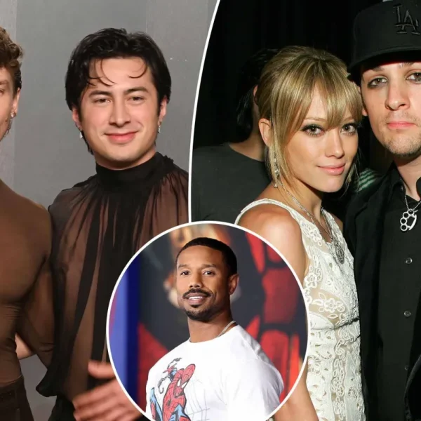 Hilary Duff sobe ao palco com ex-namorado Joel Madden durante show no Madison Square Garden