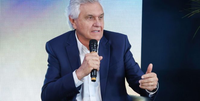Caiado propõe Ministério da Segurança e meta de investimento de 25% do PIB em plano de governo