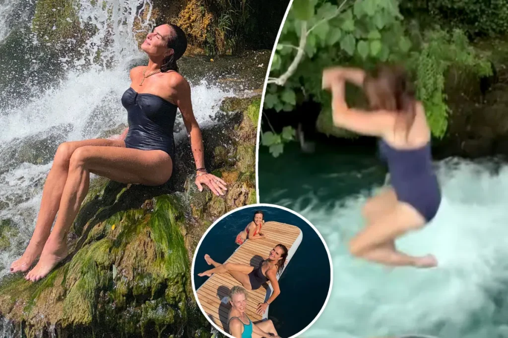 Brooke Shields celebra destaque do verão em viagem à Croácia com visual ousado