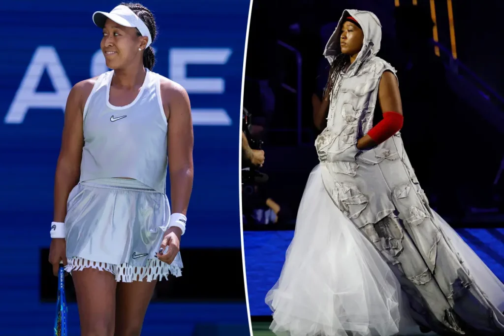 Naomi Osaka brilha na moda no US Open 2026 com looks ousados e homenagem a Allen Iverson