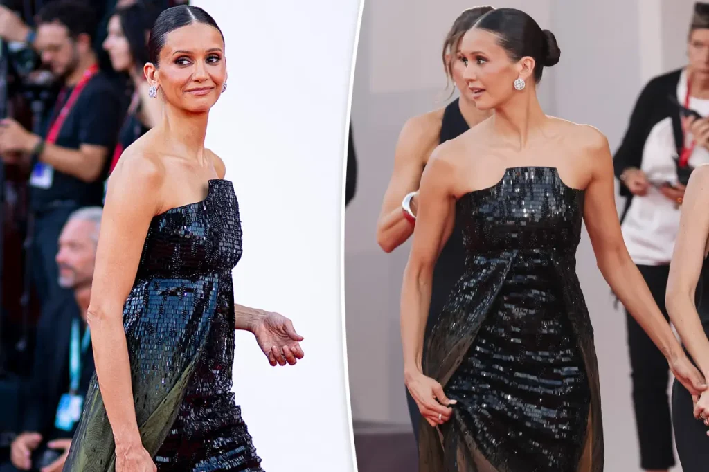 Nina Dobrev passa por saia justa no Festival de Veneza e fãs reagem nas redes sociais