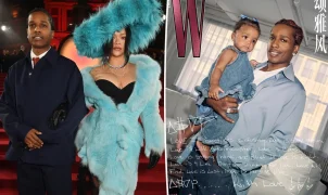 Filha de Rihanna e A$AP Rocky estampa capa de revista antes de completar 1 ano