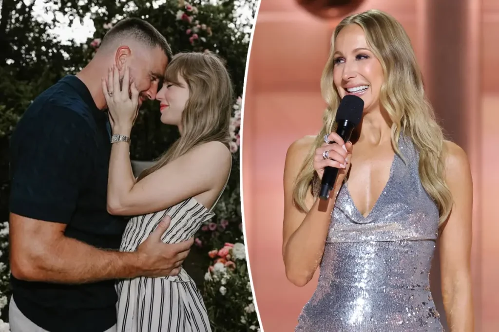 Nikki Glaser descreve casamento de Taylor Swift e Travis Kelce como a melhor noite da minha vida