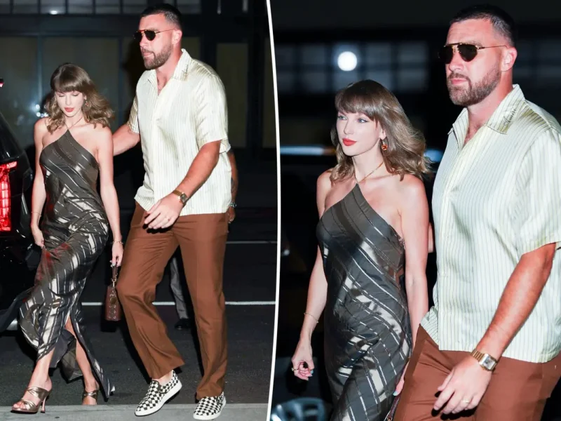 Taylor Swift e Travis Kelce curtem noite romântica em Nova York antes da estreia do Chiefs na NFL
