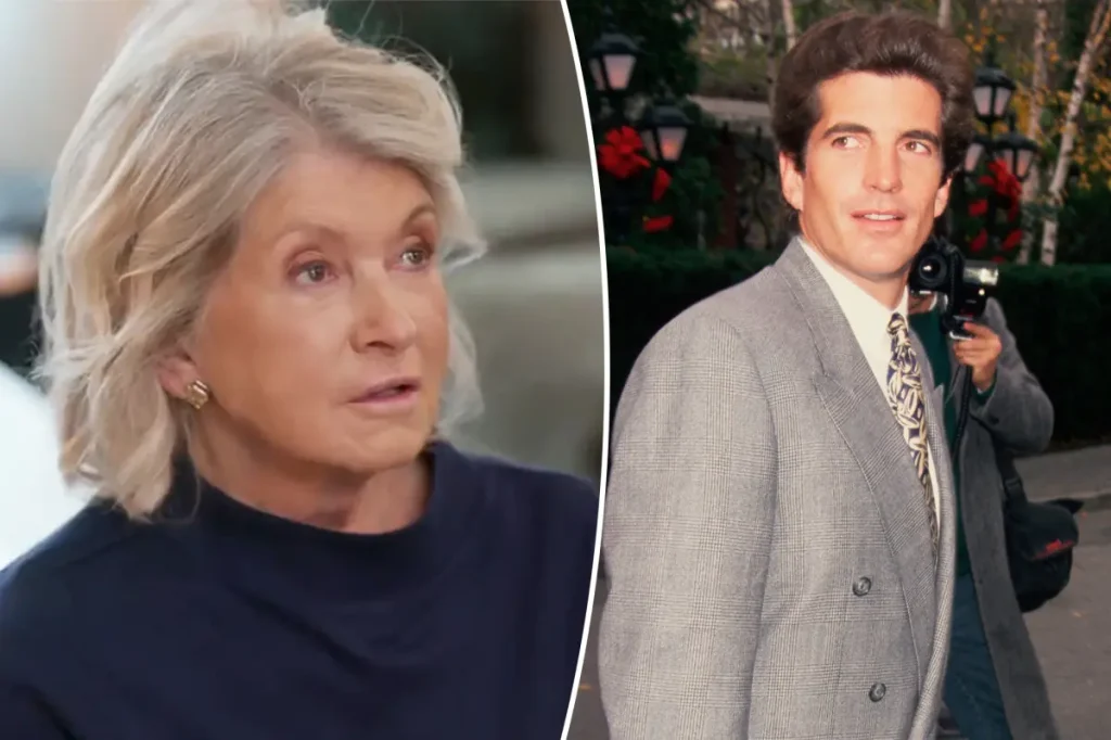 Martha Stewart relata conversa perturbadora com JFK Jr. dias antes de sua morte