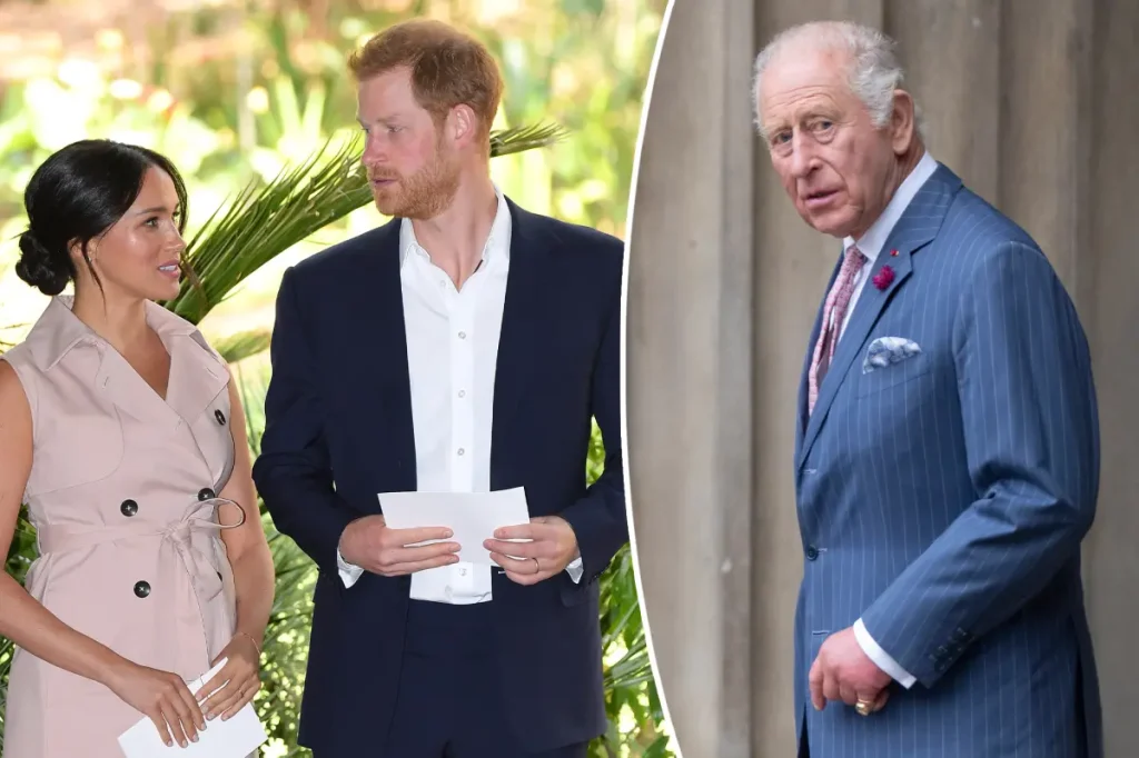 Rei Charles III reafirma que Harry e Meghan não podem usar títulos reais em carta oficial