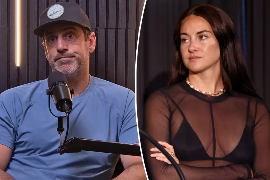 Amigos de Shailene Woodley reagem a críticas de Aaron Rodgers em podcast