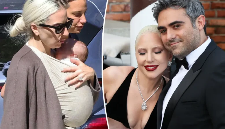 Lady Gaga e Michael Polansky dão as boas-vindas ao primeiro filho