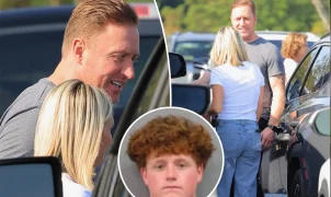 Kroy Biermann comparece a igreja com ex-mulher de namorado de Kim Zolciak após audiência de fiança de KJ