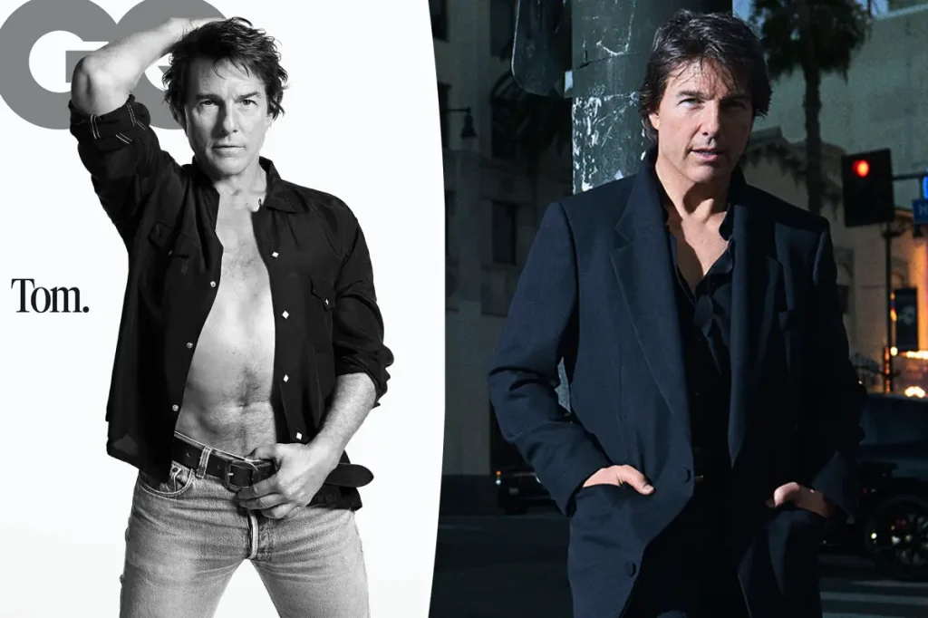 Tom Cruise aparece sem camisa em capa da GQ aos 64 anos