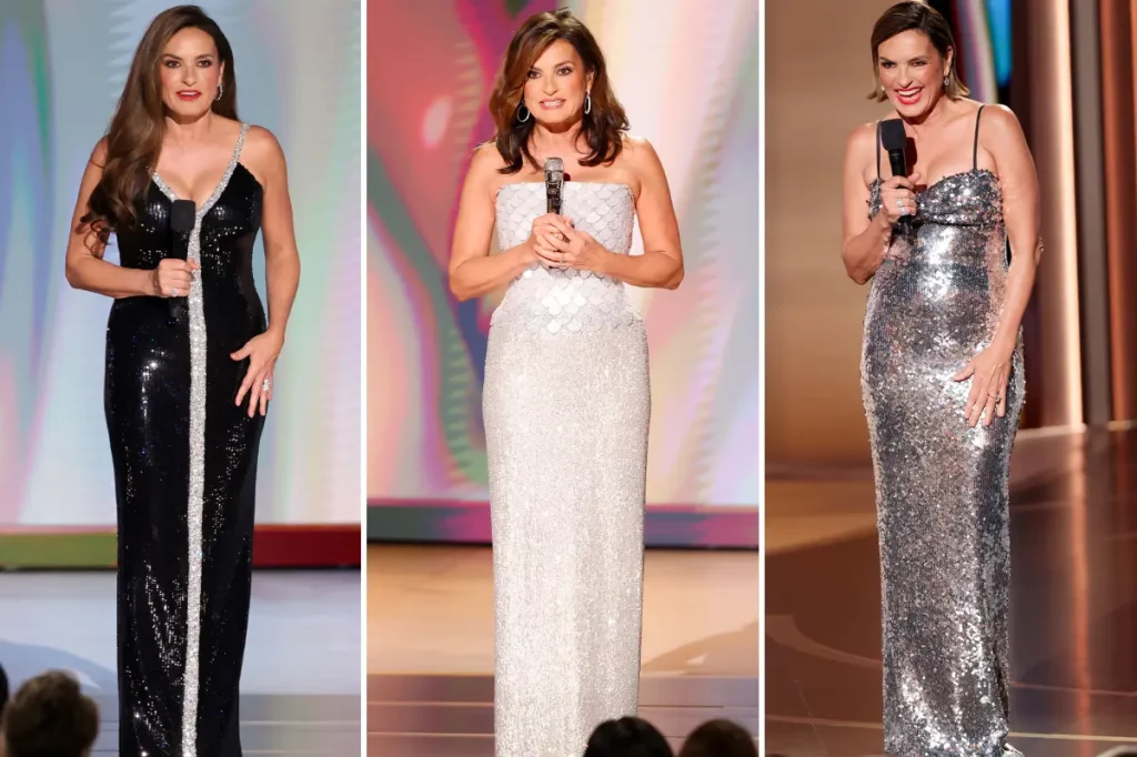 Mariska Hargitay apresenta o Emmy 2026 com 12 trocas de figurino e homenagem à mãe, Jayne Mansfield