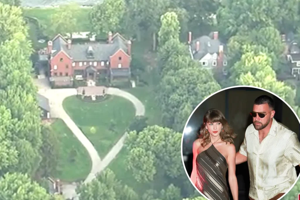 Taylor Swift e Travis Kelce adotam medidas para proteger privacidade em nova mansão em Ohio
