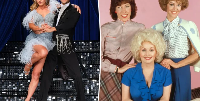 Julia Stiles estreia no Dancing With the Stars com homenagem a Dolly Parton