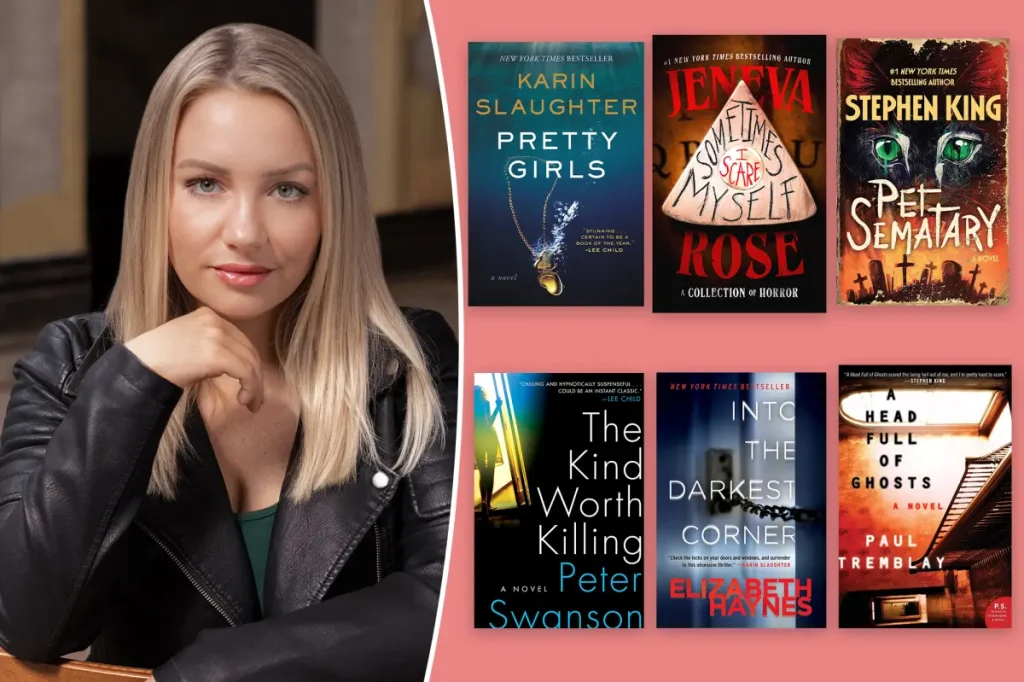 Jeneva Rose indica seis livros e diz que busca histórias que a deixem emocionalmente traumatizada