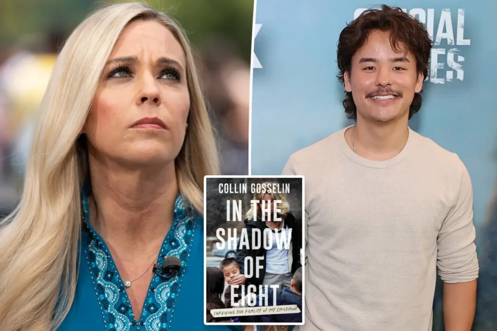 Collin Gosselin manda recado direto à mãe Kate antes de lançar livro de memórias terapêutico