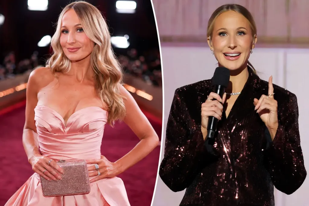 Nikki Glaser revela usar unhas postiças Glamnetic em programas de TV