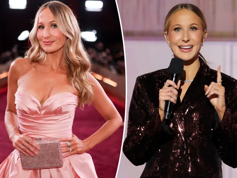 Nikki Glaser revela usar unhas postiças Glamnetic em programas de TV