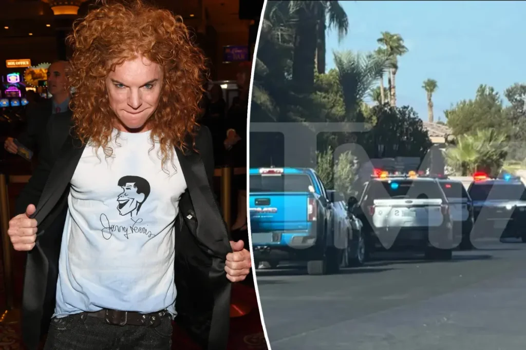 Representante confirma internação de Carrot Top após tentativa de suicídio em Las Vegas
