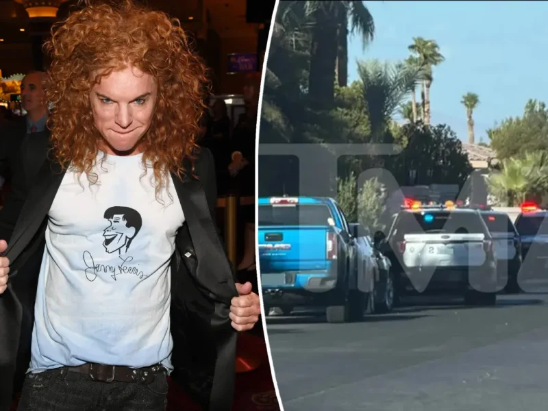 Representante confirma internação de Carrot Top após tentativa de suicídio em Las Vegas