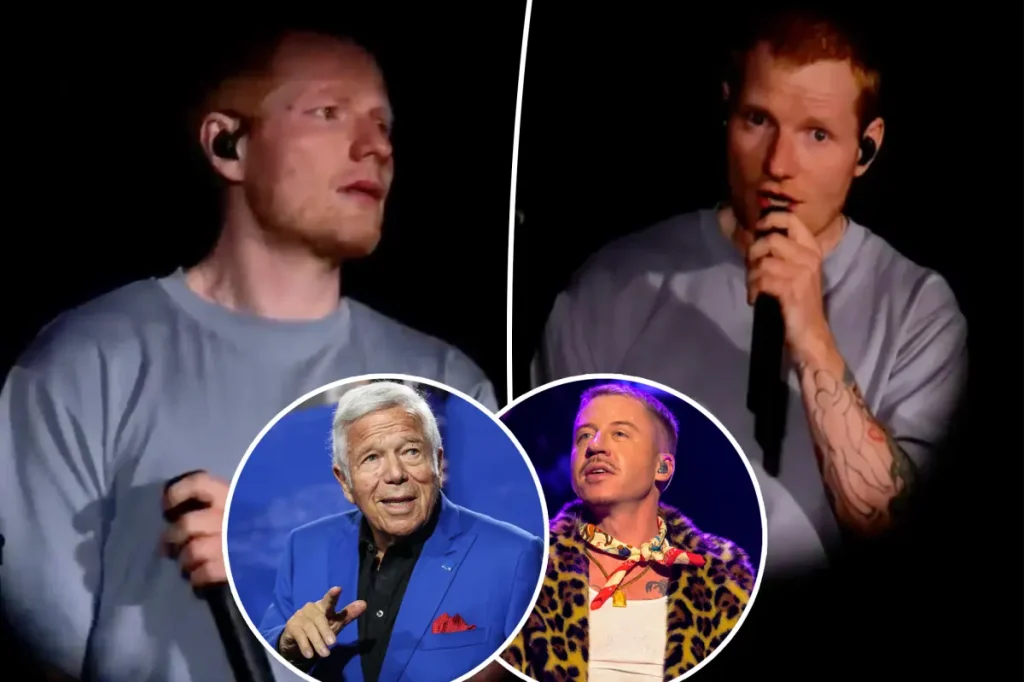 Ed Sheeran chora em retorno aos palcos após polêmica envolvendo Macklemore