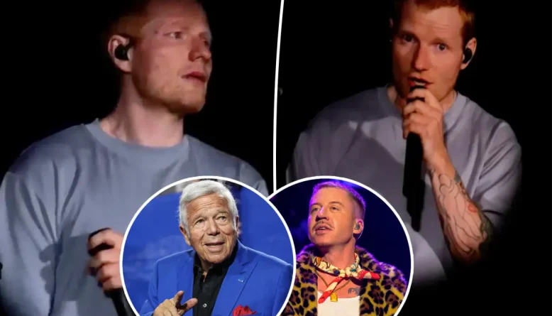 Ed Sheeran chora em retorno aos palcos após polêmica envolvendo Macklemore