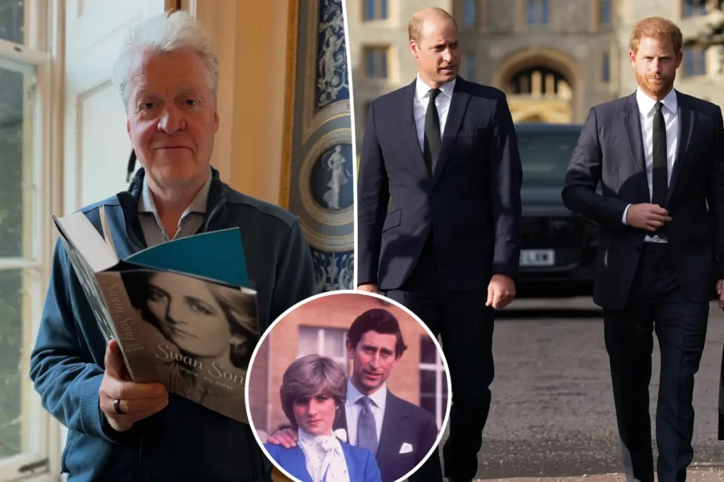 Irmão de Diana diz que revelações sobre o rei Charles não surpreenderão William e Harry