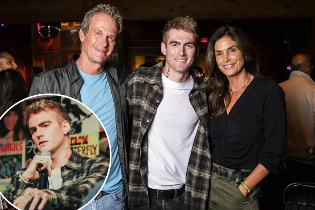 Presley Gerber apareceu com Cindy Crawford e Rande Gerber em evento em Malibu meses antes de sua morte