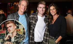 Presley Gerber apareceu com Cindy Crawford e Rande Gerber em evento em Malibu meses antes de sua morte
