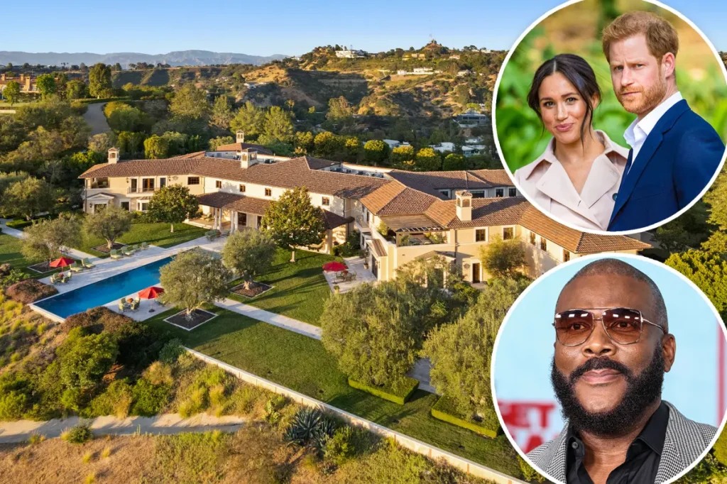 Tyler Perry coloca à venda mansão em Beverly Hills onde Harry e Meghan se hospedaram