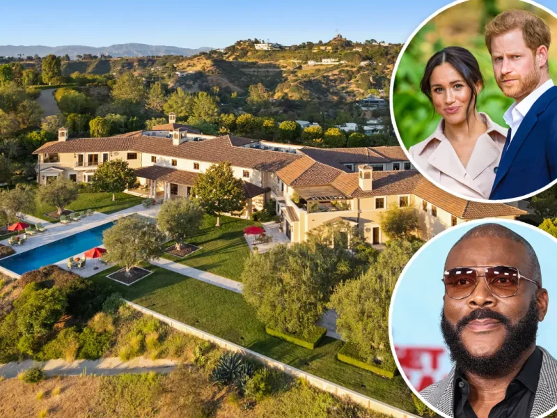 Tyler Perry coloca à venda mansão em Beverly Hills onde Harry e Meghan se hospedaram