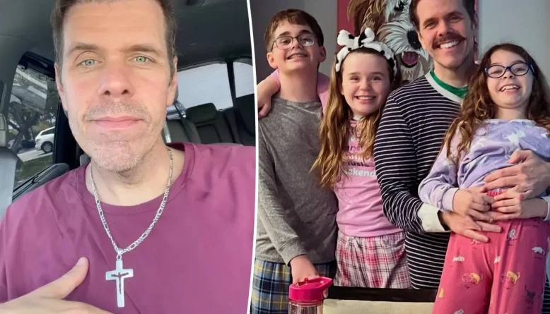 Perez Hilton se reúne com os três filhos enquanto segue internado em clínica