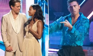 Ezra Sosa manifesta indignação com eliminação de Britt Stewart no Dancing with the Stars