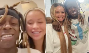 Lil Wayne anuncia noivado com a ex-namorada Madi Cannon, de 23 anos
