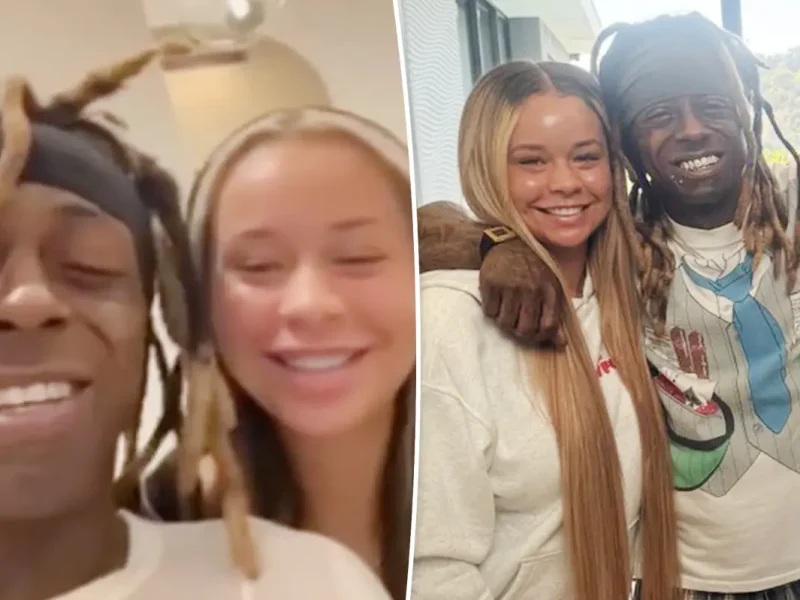 Lil Wayne anuncia noivado com a ex-namorada Madi Cannon, de 23 anos