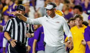 LSU's Lane Kiffin admits he let Tiger Stadium weather delay drag on in order to hurt Clemson