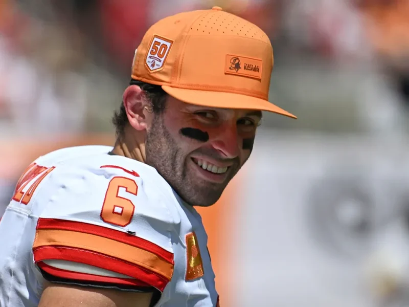 Baker Mayfield and Buccaneers go from being at odds at start of camp to a monster contract to start season