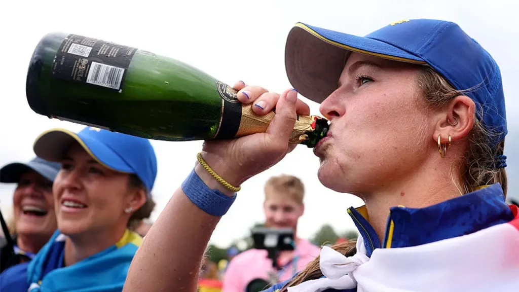 Europa vence Solheim Cup e ironiza comemoração antecipada dos EUA: Nós bebemos no domingo